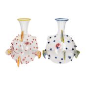 Massimo Lunardon, Italy Pair of 'Fish' Carafes 