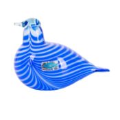 Oiva Toikka (Finnish 1931-2019) for Nuutajärvi Notsjo Studio Glass Bird 