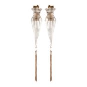 Contemporary, Italy Pair of teardrop wall lights 