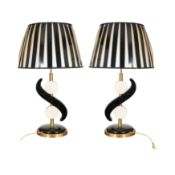 Contemporary, Italy Pair of Table Lamps