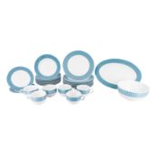 Jonathan Adler, American Blue 'Greek Key' Part-Service 
