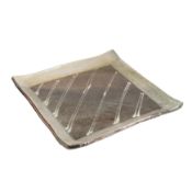 Motoko Wakana (Japanese b.1962) Very large square dish