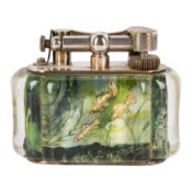 Alfred Dunhill (British 1872-1959) Half giant aquarium lighter