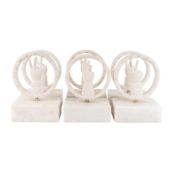 Jonathan Adler, American 5 'Peace' bookends