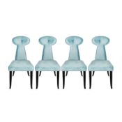 Jonathan Adler, American Set of 4 'Vera' Dining Chairs 