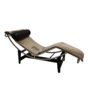 Charles-Édouard Jeanneret aka 'Le Corbusier' (Swiss-French 1887-1965) LC4 chaise lounge