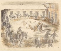 § Lynton Lamb (British 1907-1977) Exercise in the Snow