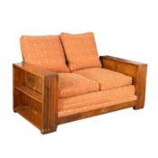 Heal's, manufactured by Skull Furniture of High Wycombe 'Library' sofa