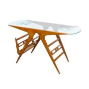 Attributed to Ico Parisi (Italian 1916-1996) Coffee table with Magazine rack