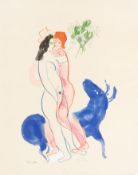 § After Marc Chagall (Russian-French, 1887-1985) Le Bette Bleu