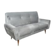 Attributed to Aldo Morbelli for I.S.A, Bergamo, Italy Sofa