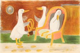 § Graham Sutherland (British, 1903-1980) Geese
