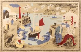 § Julian Trevelyan R.A. (British, 1910-1988) Harbour