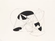 Hans Erni (Swiss, 1909-2015) Untitled (Study for Construction)