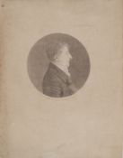 Studio Quenedey, Rue Croix Des Petits Champs N°10, Paris A Pair of Physionotrace Portraits, c.1800