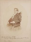 Canada Political Interest Portrait of Sir Henry Smith, c.1860