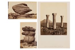 Francis Bedford (1816-1894) & Francis Frith &Co. (1822-1898) Rocks and Ruins studies, c.1860s-1870s