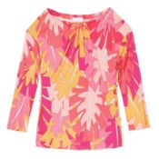 Emilio Pucci Pink Abstract Top - Size UK 12