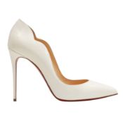 Christian Louboutin White Hot Chick 100 - Size 39.5