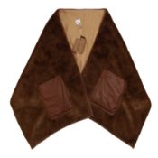 Burberry Brown Cashmere Pocket Stole - Size OS