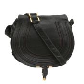 Chloe Black Marcie Crossbody Bag