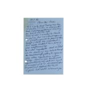 Kokoschka (Oskar) Autograph letter signed (