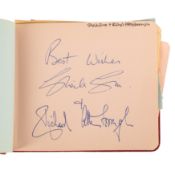 Autograph Album.- Vintage Actors & Entertainers c. 1930s-1940s