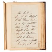 Autograph Album.- Peers 19th century