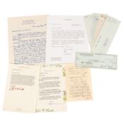 Autograph Collection.- Actors & Actresses Letters to David Gest