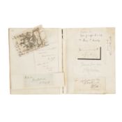 Autograph Albums.- Miscellaneous 19th-20th century