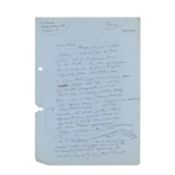 Nicholson (Ben) Autograph letter signed (
