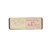 Autograph Album.- D'Oyly Carte Opera Interest c. 1929