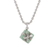 Tiffany & Co. Ι A gift pendant necklace Silver