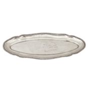 Budapest circa 1920 An early 20th century Hungarian 800 standard silver sandwich tray