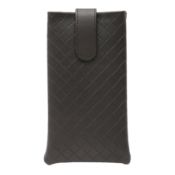 Bottega Veneta Chocolate Brown Phone/Glasses Case