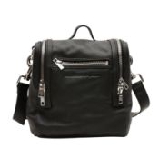 McQueen Black Convertible Box Bag