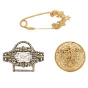Gianfranco Ferre Statement Brooches