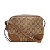 Gucci Brown GG Camera Crossbody Bag