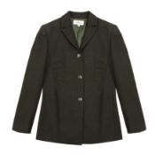Valentino Dark Green Wool Tweed Jacket - Size 38