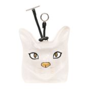 Loewe Transparent Acrylic Cat Face Bag Charm