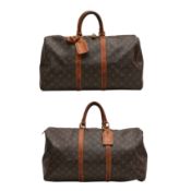 Louis Vuitton Monogram Keepall 45 & 50