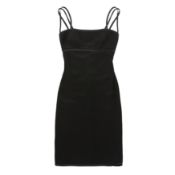 Valentino Black Crepe Camisole Slip Dress - Size US 6