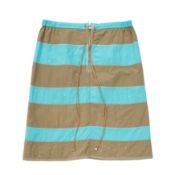 Fendi Turquoise Two Tone Parachute Skirt - Size 40