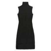 Balenciaga Black Silk High Neck Dress - Size 40