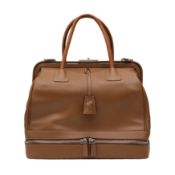 Prada Camel Cerniera Doctor Bag