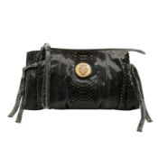 λ Gucci Black Python Hysteria Clutch