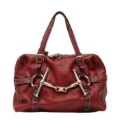 Gucci Brick Guccissima 85th Century Boston Bag