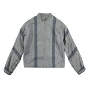 Gianni Versace Men's Grey Padded Ballon Jacket - Size 48