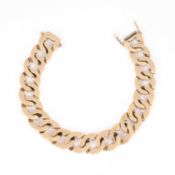 A 9ct yellow gold bracelet