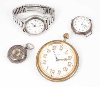 An Edwardian silver sovereign holder
